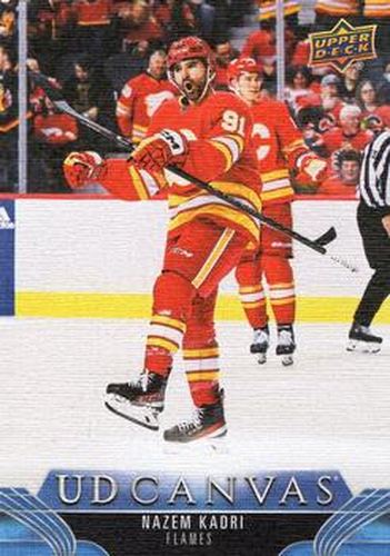 #C133 Nazem Kadri - Calgary Flames - 2023-24 Upper Deck - UD Canvas Hockey
