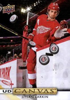 #C133 Dylan Larkin - Detroit Red Wings - 2019-20 Upper Deck - UD Canvas Hockey