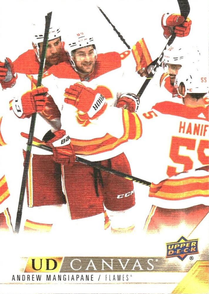 #C133 Andrew Mangiapane - Calgary Flames - 2022-23 Upper Deck - UD Canvas Hockey