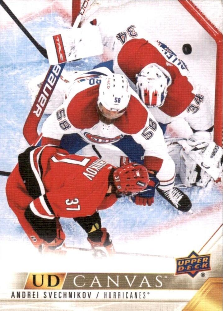 #C135 Andrei Svechnikov - Carolina Hurricanes - 2022-23 Upper Deck - UD Canvas Hockey