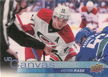 #C135 Victor Rask - Carolina Hurricanes - 2016-17 Upper Deck - UD Canvas Hockey