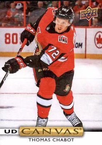 #C136 Thomas Chabot - Ottawa Senators - 2019-20 Upper Deck - UD Canvas Hockey