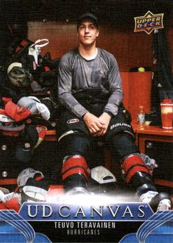 #C137 Teuvo Teravainen - Carolina Hurricanes - 2023-24 Upper Deck - UD Canvas Hockey