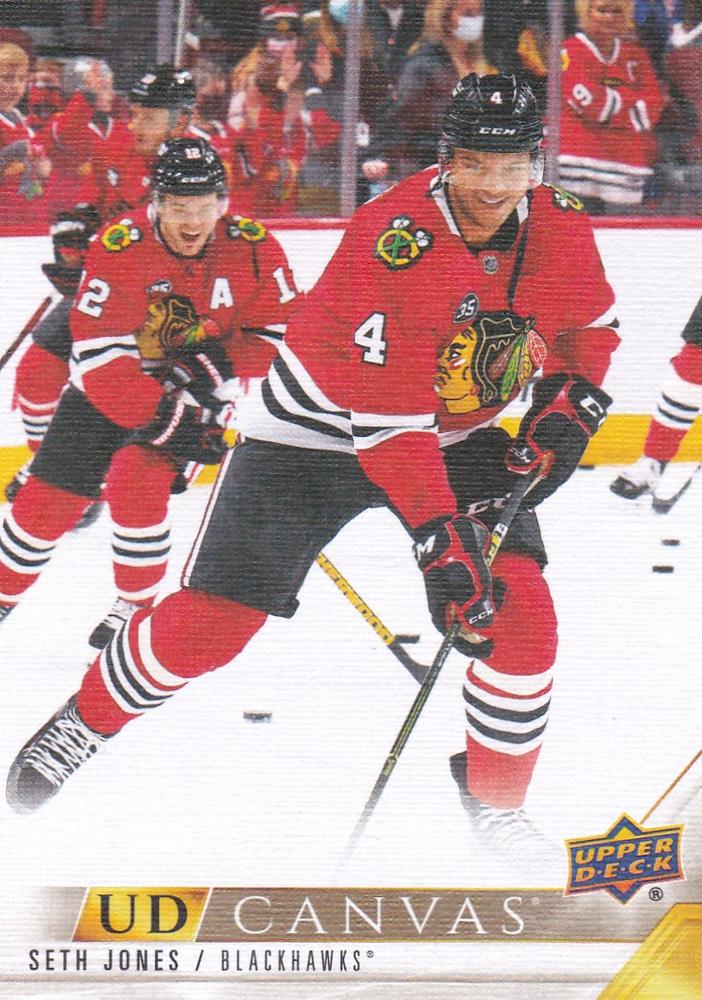 #C137 Seth Jones - Chicago Blackhawks - 2022-23 Upper Deck - UD Canvas Hockey