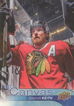 #C137 Duncan Keith - Chicago Blackhawks - 2016-17 Upper Deck - UD Canvas Hockey