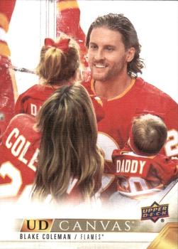 #C13 Blake Coleman - Calgary Flames - 2022-23 Upper Deck - UD Canvas Hockey