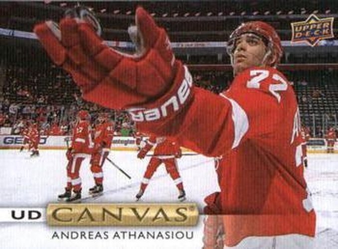 #C13 Andreas Athanasiou - Detroit Red Wings - 2019-20 Upper Deck - UD Canvas Hockey