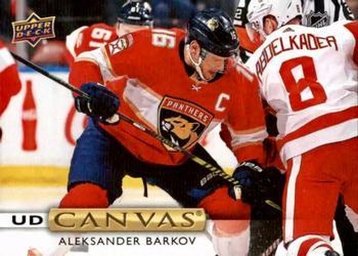 #C140 Aleksander Barkov - Florida Panthers - 2019-20 Upper Deck - UD Canvas Hockey
