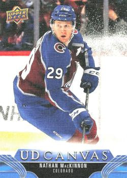 #C141 Nathan MacKinnon - Colorado Avalanche - 2023-24 Upper Deck - UD Canvas Hockey