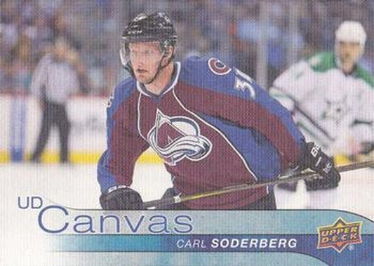 #C141 Carl Soderberg - Colorado Avalanche - 2016-17 Upper Deck - UD Canvas Hockey