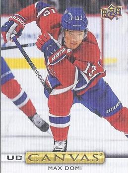 #C144 Max Domi - Montreal Canadiens - 2019-20 Upper Deck - UD Canvas Hockey