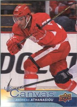 #C146 Andreas Athanasiou - Detroit Red Wings - 2016-17 Upper Deck - UD Canvas Hockey