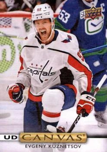 #C148 Evgeny Kuznetsov - Washington Capitals - 2019-20 Upper Deck - UD Canvas Hockey