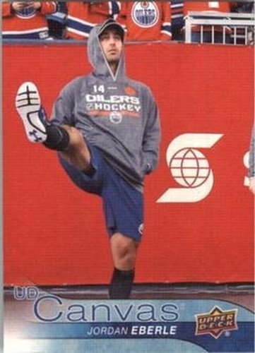 #C148 Jordan Eberle - Edmonton Oilers - 2016-17 Upper Deck - UD Canvas Hockey