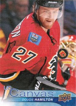 #C14 Dougie Hamilton - Calgary Flames - 2016-17 Upper Deck - UD Canvas Hockey