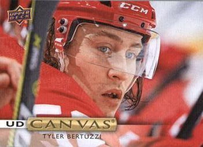 #C14 Tyler Bertuzzi - Detroit Red Wings - 2019-20 Upper Deck - UD Canvas Hockey