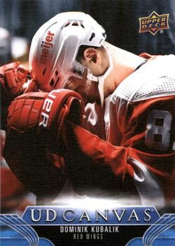 #C150 Dominik Kubalik - Detroit Red Wings - 2023-24 Upper Deck - UD Canvas Hockey