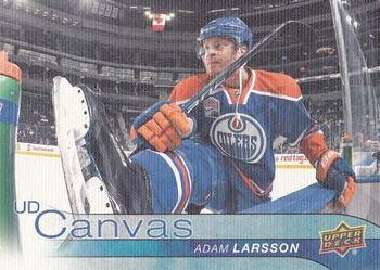 #C150 Adam Larsson - Edmonton Oilers - 2016-17 Upper Deck - UD Canvas Hockey
