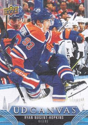 #C153 Ryan Nugent-Hopkins - Edmonton Oilers - 2023-24 Upper Deck - UD Canvas Hockey