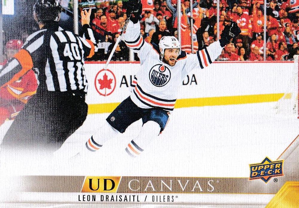 #C153 Leon Draisaitl - Edmonton Oilers - 2022-23 Upper Deck - UD Canvas Hockey