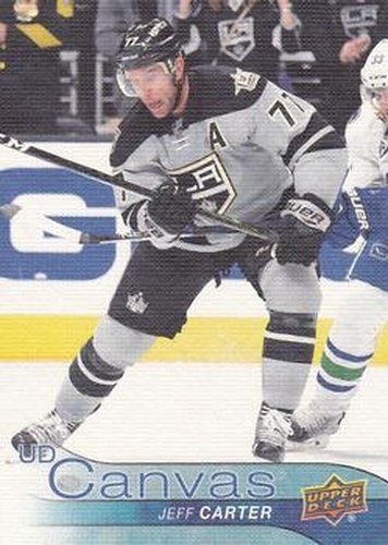 #C155 Jeff Carter - Los Angeles Kings - 2016-17 Upper Deck - UD Canvas Hockey
