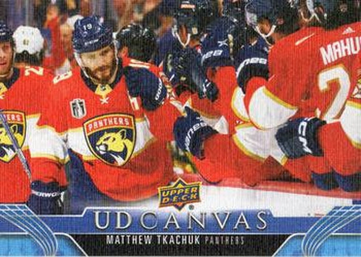 #C156 Matthew Tkachuk - Florida Panthers - 2023-24 Upper Deck - UD Canvas Hockey