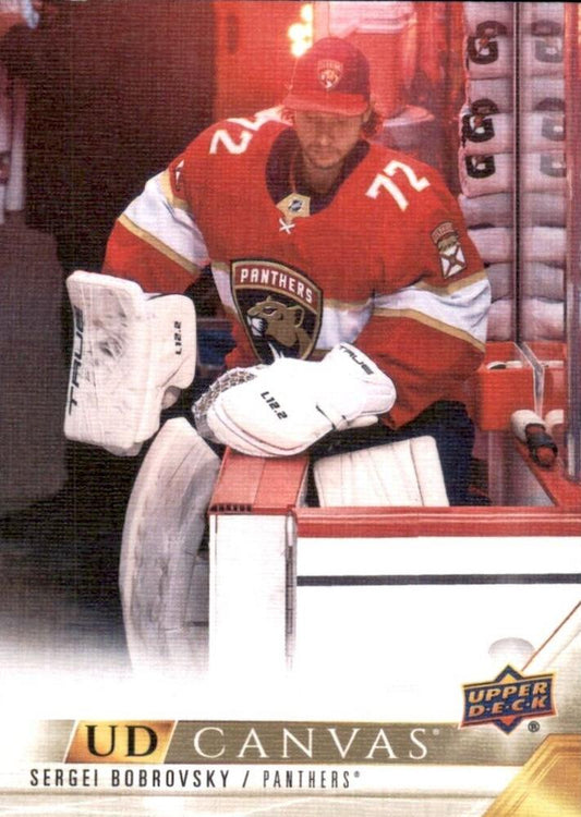#C156 Sergei Bobrovsky - Florida Panthers - 2022-23 Upper Deck - UD Canvas Hockey