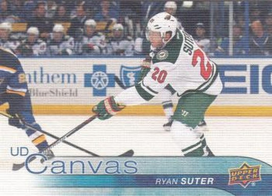 #C157 Ryan Suter - Minnesota Wild - 2016-17 Upper Deck - UD Canvas Hockey