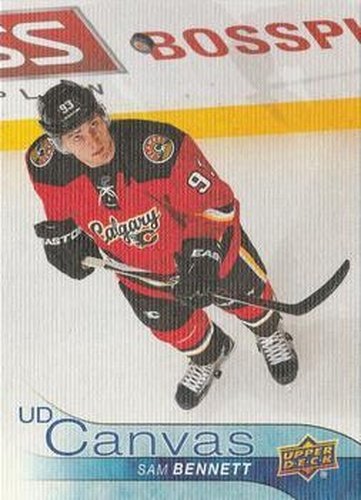 #C15 Sam Bennett - Calgary Flames - 2016-17 Upper Deck - UD Canvas Hockey