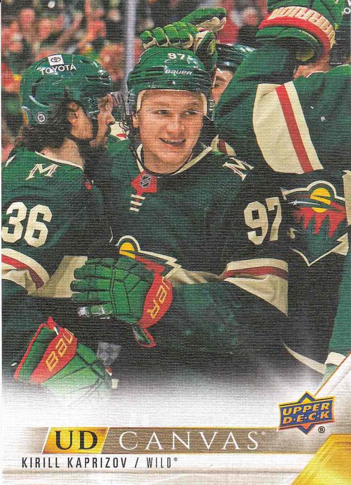 #C161 Kirill Kaprizov - Minnesota Wild - 2022-23 Upper Deck - UD Canvas Hockey