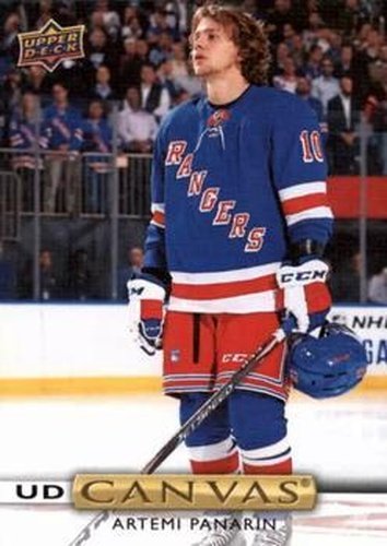 #C161 Artemi Panarin - New York Rangers - 2019-20 Upper Deck - UD Canvas Hockey