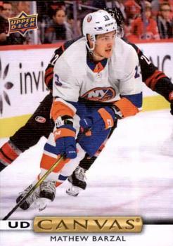 #C163 Mathew Barzal - New York Islanders - 2019-20 Upper Deck - UD Canvas Hockey