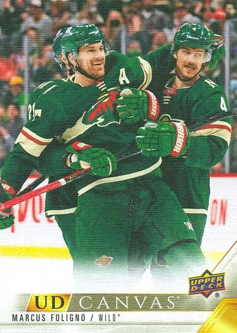 #C164 Marcus Foligno - Minnesota Wild - 2022-23 Upper Deck - UD Canvas Hockey