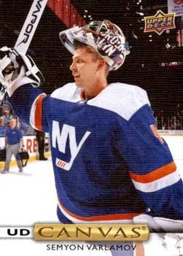 #C165 Semyon Varlamov - New York Islanders - 2019-20 Upper Deck - UD Canvas Hockey