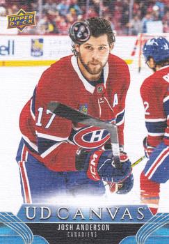 #C166 Josh Anderson - Montreal Canadiens - 2023-24 Upper Deck - UD Canvas Hockey