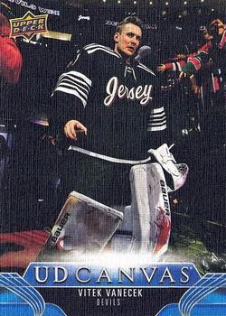 #C171 Vitek Vanecek - New Jersey Devils - 2023-24 Upper Deck - UD Canvas Hockey