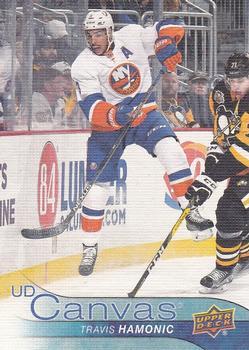#C174 Travis Hamonic - New York Islanders - 2016-17 Upper Deck - UD Canvas Hockey