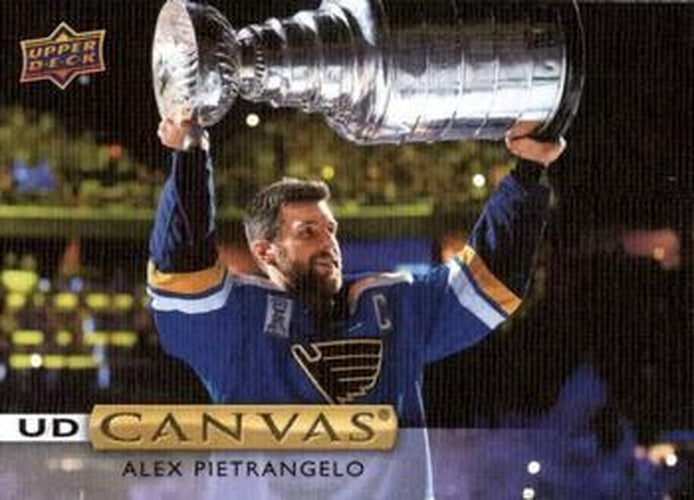 #C176 Alex Pietrangelo - St. Louis Blues - 2019-20 Upper Deck - UD Canvas Hockey