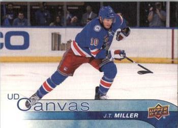 #C176 J.T. Miller - New York Rangers - 2016-17 Upper Deck - UD Canvas Hockey