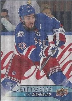 #C177 Mika Zibanejad - New York Rangers - 2016-17 Upper Deck - UD Canvas Hockey