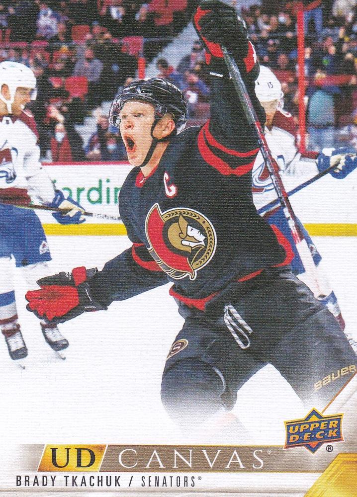 #C178 Brady Tkachuk - Ottawa Senators - 2022-23 Upper Deck - UD Canvas Hockey