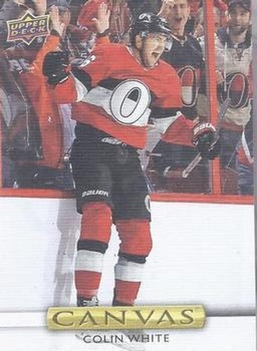 #C17 Colin White - Ottawa Senators - 2019-20 Upper Deck - UD Canvas Hockey