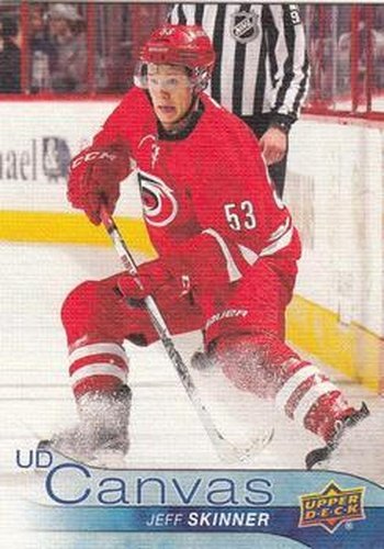 #C17 Jeff Skinner - Carolina Hurricanes - 2016-17 Upper Deck - UD Canvas Hockey