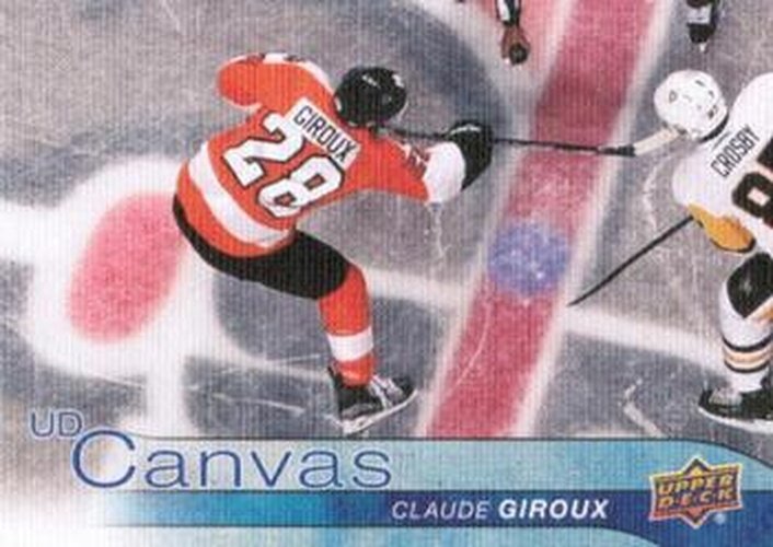 #C181 Claude Giroux - Philadelphia Flyers - 2016-17 Upper Deck - UD Canvas Hockey