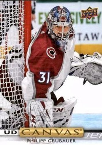 #C181 Philipp Grubauer - Colorado Avalanche - 2019-20 Upper Deck - UD Canvas Hockey