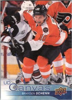#C183 Brayden Schenn - Philadelphia Flyers - 2016-17 Upper Deck - UD Canvas Hockey