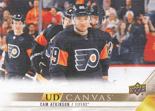 #C184 Cam Atkinson - Philadelphia Flyers - 2022-23 Upper Deck - UD Canvas Hockey