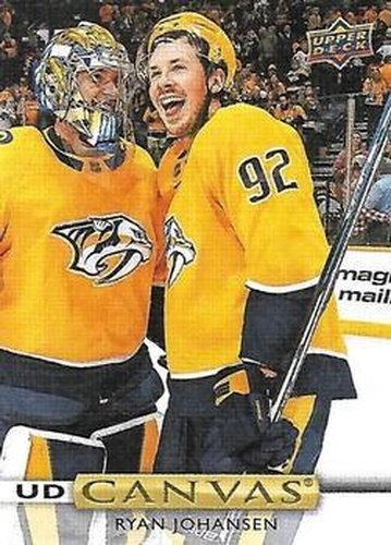 #C186 Ryan Johansen - Nashville Predators - 2019-20 Upper Deck - UD Canvas Hockey