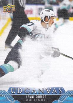 #C188 Yanni Gourde - Seattle Kraken - 2023-24 Upper Deck - UD Canvas Hockey