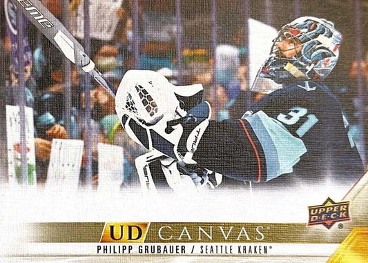 #C188 Philipp Grubauer - Seattle Kraken - 2022-23 Upper Deck - UD Canvas Hockey
